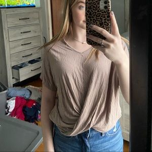 American Eagle twist front top size xs